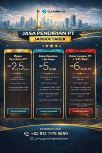 paket pendirian PT