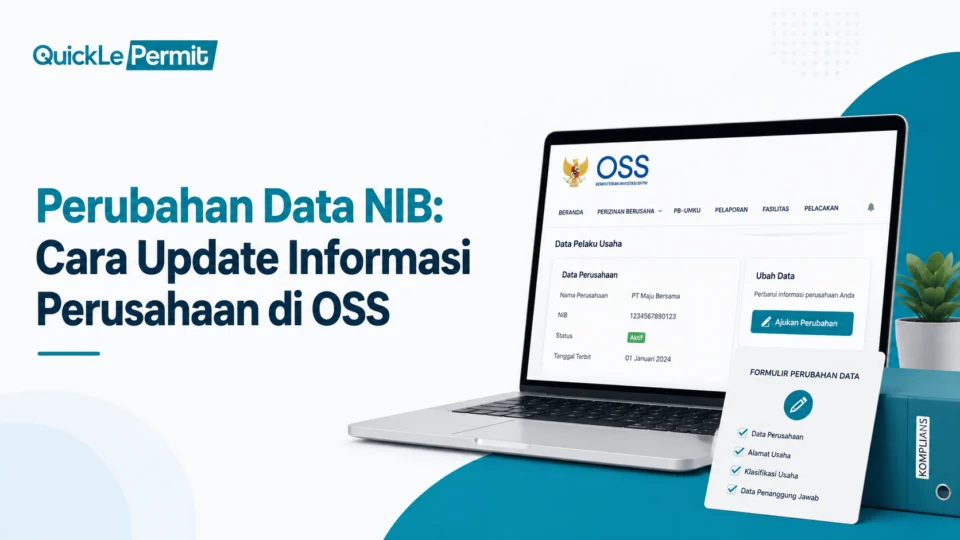 Perubahan Data NIB: Cara Update Informasi Perusahaan di OSS