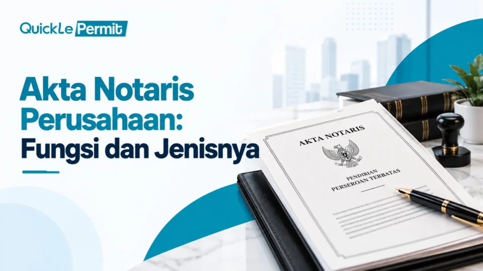 akta notaris perusahaan